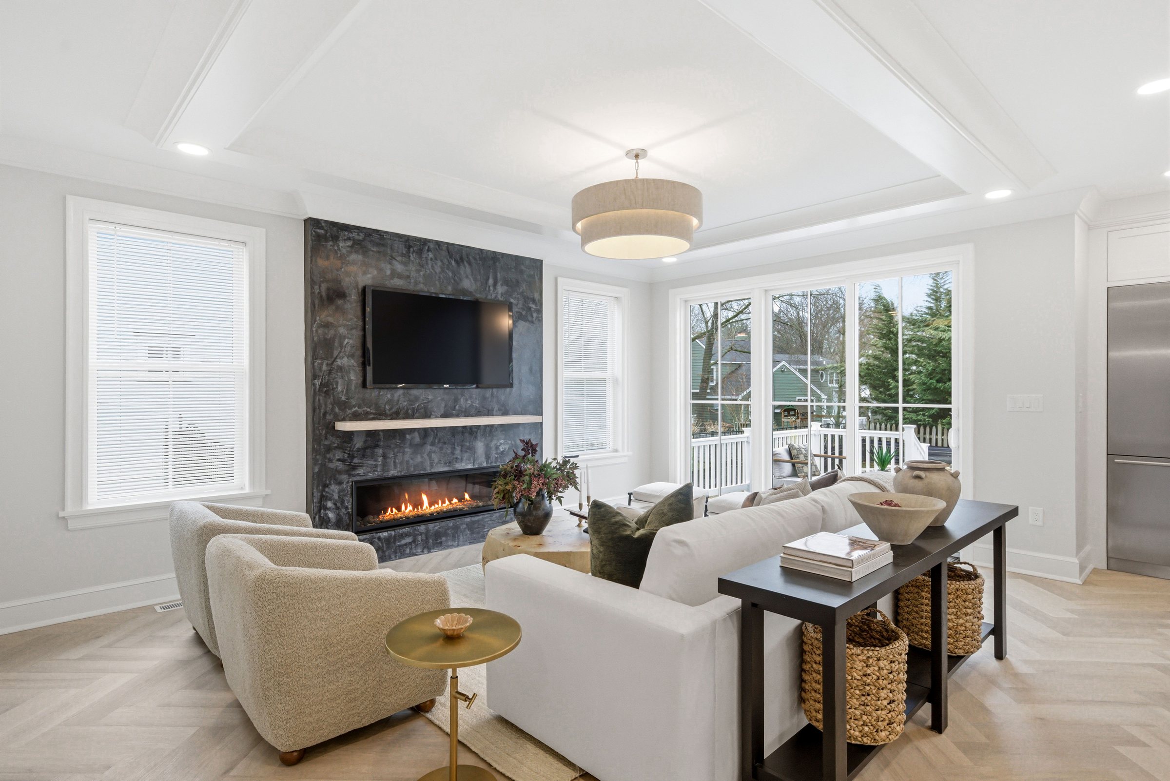 108 Living Room Staged